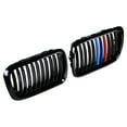 thumbnail image 3 of Astra Depot Glossy Black M-Color Car Front Kidney Grilles Grill for BMW E36 318i 323i 1997-1999, 3 of 7