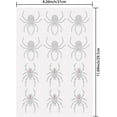 thumbnail image 2 of Spider Iron on Rhinestones Transfer T-Shirt Crystal Heat Transfer Designs Halloween Spider Iron on Rhinestone Transfer Bling Decals Craft Gifts, 2 of 7