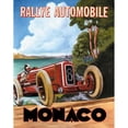 thumbnail image 3 of Jones, Catherine 12x14 Black Modern Framed Museum Art Print Titled - Monaco Rallye, 3 of 5