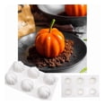 thumbnail image 1 of BlancoMolde Silicon 6 Calabazas Halloween - Repostería Jabón Velas esquí esquí Gafas de esquí, 1 of 5