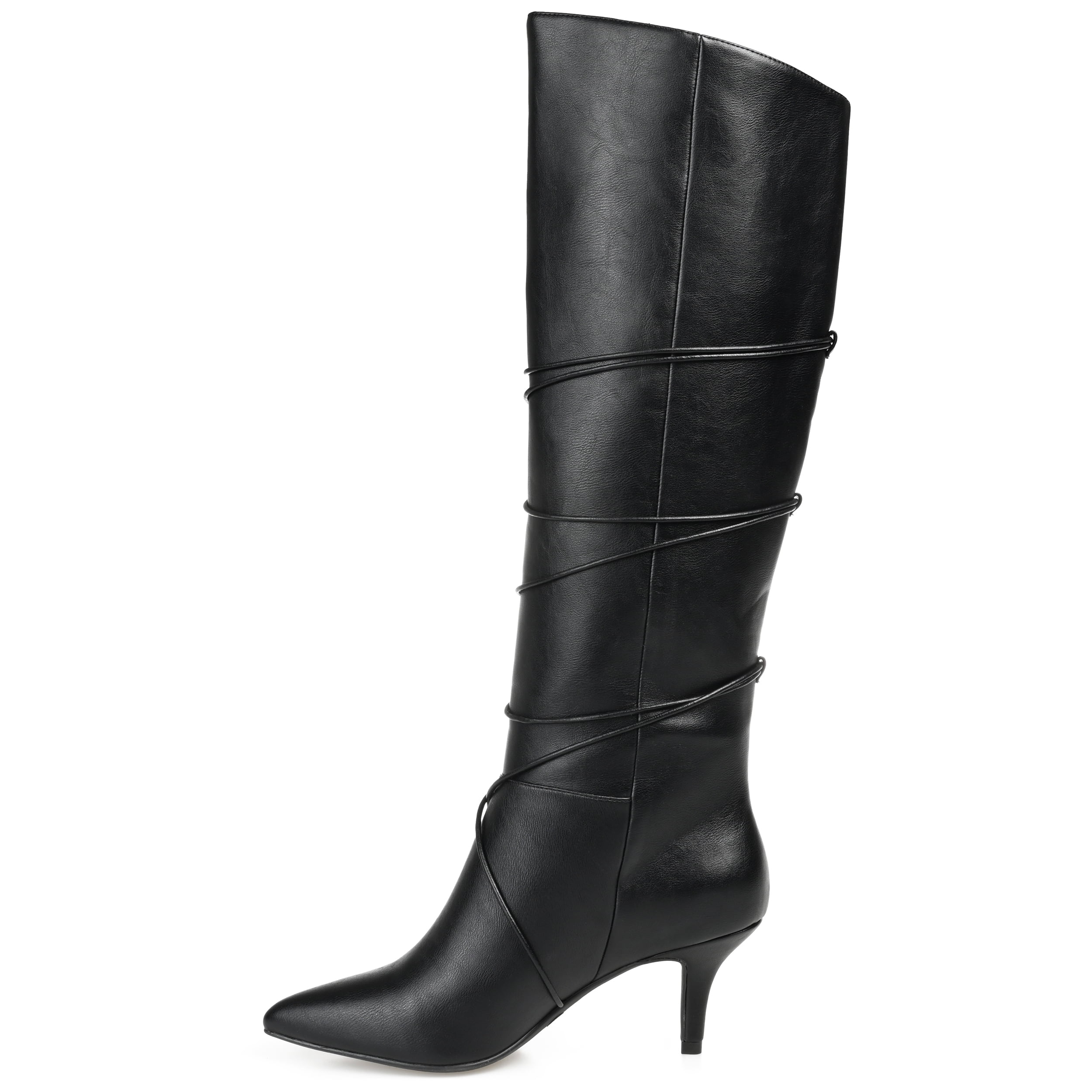 Journee Womens Kaavia Comfort System Pointed Toe Knee High Boots