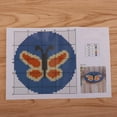 thumbnail image 3 of Abbracc Crochet Rond DIY pour Tapis, Produit Fini Utilisable pour Maison Papillon, 3 of 9