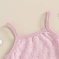 thumbnail image 5 of Baby Girl Summer Clothes Sleeveless Tank Top Shorts Set Cute Toddler Girl Outfit, 5 of 7
