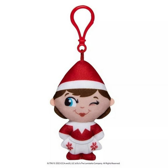 The Elf on the Shelf Scout Elf Plushee Mini Pals Clip-On Girl