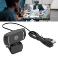 thumbnail image 3 of Webcam with Microphone, 640x480P 30FPS Web Camera for PC, Left and Right 360 Rotatable, Computer Camera for Online Calling, 3 of 7