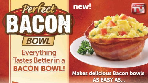 Details about   Perfect Bacon Bowl 2PC As Seen On TV Kitchen Gadget Cooker Keto Friendly NIB 