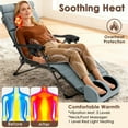thumbnail image 5 of Imountek Flannel Full Body Massage Mat with Heat Timer, Multifunctional Electric Massage Chair Pad with Shiatsu Neck Foot Massager Lumbar Pillow Carry Bag Earplugs Anti-Slip Bottom for Home, 5 of 21