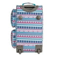 thumbnail image 4 of J World Duane Rolling Duffle Bag, Mint Tribal, 4 of 8