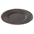 thumbnail image 1 of Charger Plate Infinity Braid Chocolate 13" - Set of 6, 1 of 4