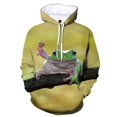 thumbnail image 3 of Sudadera con capucha de rana arbórea linda para hombres y niños, sudadera con capucha de gran tamaño con gráficos de animales impresos en 3D, sudadera con capucha de manga larga, ropa de calle, 3 of 5