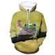 thumbnail image 3 of Sudadera con capucha de rana arbórea linda para hombres y niños, sudadera con capucha de gran tamaño con gráficos de animales impresos en 3D, sudadera con capucha de manga larga, ropa de calle, 3 of 5