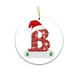 thumbnail image 1 of Adornos de letras para árbol de Navidad | 26 colgantes con el alfabeto para decoración navideña personalizada | Decoraciones colgantes de acrílico para el hogar, la oficina y el árbol de Navidad, 1 of 2
