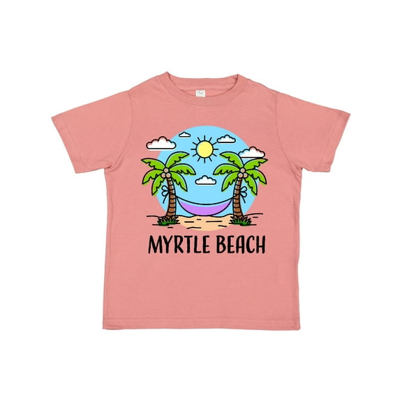 Inktastic Summer Vacation in Myrtle Beach Boys or Girls Toddler T-Shirt