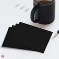 thumbnail image 4 of Blank Index Flash Note Cards | Black Colored Cardstock For DYI Greeting & Invitation etc. | 50 Cards Per Pack | 3 x 5, 4 of 5