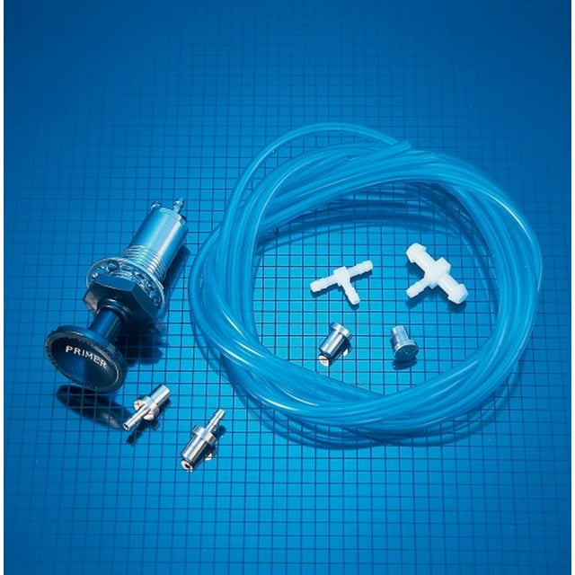 Parts Unlimited Primer Kit for Dual and Triple Carb Applications
