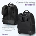 thumbnail image 2 of Mochila con Ruedas Targus Compact 16' Negro/Gris, 2 of 8