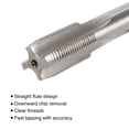 thumbnail image 3 of Unique Bargains M18 x 1.5 Left Hand High Speed Steel Machine 4 Straight Flutes Thread Tap, 3 of 6