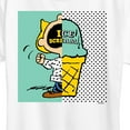 thumbnail image 3 of Peanuts - Sally Ice Cream - Women's Short Sleeve Graphic T-Shirt, 3 of 6