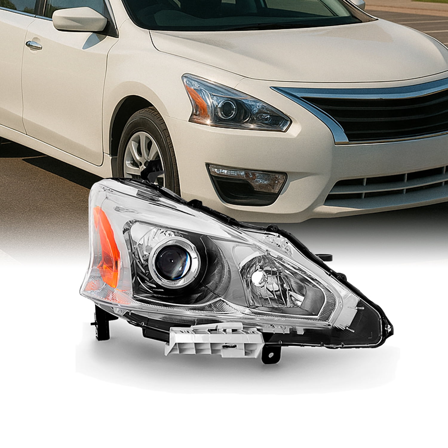 Driver Side Left Headlight Assembly For 2019-2020 Nissan Altima - Halogen