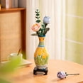 thumbnail image 2 of ROKR 3D Puzzle Vase with 160 3D Jigsaw Puzzle Pieces, 2 Set Sunset Mosaic&Emerald Garden Building Block Toy for Adult, Christmas Birthday Gifts,for Housewarming Flower Arrangements & Home Decoration, 2 of 6