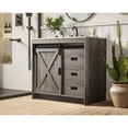 thumbnail image 3 of Elegant Kitchen and Bath Austin 36 inch Single Bathroom Vanity in Rustic Grey, 3 of 10