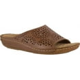 thumbnail image 2 of Comfort Wave by Easy Street Valerie Leather Sandals (Women), 2 of 7