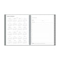 thumbnail image 6 of 2025 Weekly Monthly Planner, 7x9, Blue Sky, Solid Slate Gray, 6 of 11