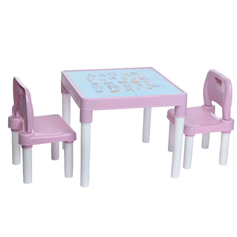 Bseka Kids Activity Table and Chairs Set Toddler Activity Chair ...