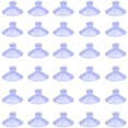 thumbnail image 1 of OMYZERO 100 Pcs Mini Ventouses en Plastique Transparent Sans Crochets (25mm), 1 of 7