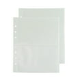 thumbnail image 1 of 2 pcs Transparent Display Booklet Gift Cards Binder Photo Pockets Cash Budget Binder Business Cards a5 Notebook,style:style3;, 1 of 5