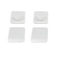 thumbnail image 3 of Soporte de barra de cortina sin perforaciones adhesivo Soporte de barra de cortina transversal Soporte de gancho Soporte de barra telescópico Accesorios de soporte de barra, 3 of 3