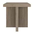 thumbnail image 3 of Boden 22" Wide Square Fluted Side Table in Antiqued Gray Oak, 3 of 5