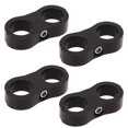 thumbnail image 4 of Hose Fitting Adapter, Reusable 8AN Fuel Line Mounting Clamp Compact Lightweight Sturdy Durable  for 1/2in Fuel Lines, 4 of 8