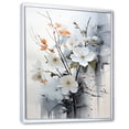 thumbnail image 2 of Designart "Beaver Sumi Asian beauty VII" Asian Floater Framed Canvas Art Print, 2 of 7