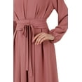 thumbnail image 4 of Dusty Rose - Crew neck - Unlined - Modest Dress - Refka, 4 of 5
