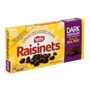 Nestle Dark Chocolate Covered Raisinets, 3.5-oz.  (2 pack)