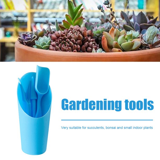 Escalada 4 Uds Kit de macetas de plántulas de jardín Bonsai excavación suculenta herramienta de bricolaje (rosa) Ehuebsd Para Estrenar