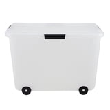 Advantus, Rolling Storage Box, 15-Gallon, Letter/Legal Clear - Walmart.com