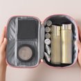 thumbnail image 3 of Naiovety Bolsa de almacenamiento Bolsas simples Zip Sólido Ligero Paquete portátil Cosméticos Pastas de dientes Cepillo de dientes Negocios Almacenamiento y organización del hogar Blanco, 3 of 6