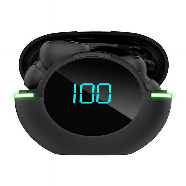 Auriculares Bluetooth A6S, miniauriculares deportivos inalámbricos digitales binaurales TWS 5.1