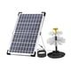 thumbnail image 4 of Bomba de fuente de agua con energía solar, kit de bomba de estanque de fuente, cascada de baño de pájaros de 9 V/10 W para acuario, jardín, patio, al, 4 of 8