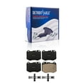 thumbnail image 2 of Detroit Axle - Brake Kit for 15-23 Mercedes-Benz C300, 16-18 C350e 2015 C400, Disc Brake Rotors Ceramic Brake Pads : 13.46" Front and 11.81" Rear Rotor, 2 of 8