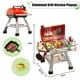 thumbnail image 4 of Juego de juguetes para barbacoa Kimicare Kids BBQ Kitchen Playset, 4 of 7