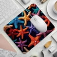 thumbnail image 2 of Starfish Printed Square Mouse Pad Desk Mat, Non-Slip Rubber Bottom Gaming Mouse Mat for Office, 8.3x9.8 Inch, 2 of 6