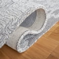 thumbnail image 5 of Safavieh Ikat Petrina Geometric Area Rug, Gray/Ivory, 6' x 6' Square, 5 of 11