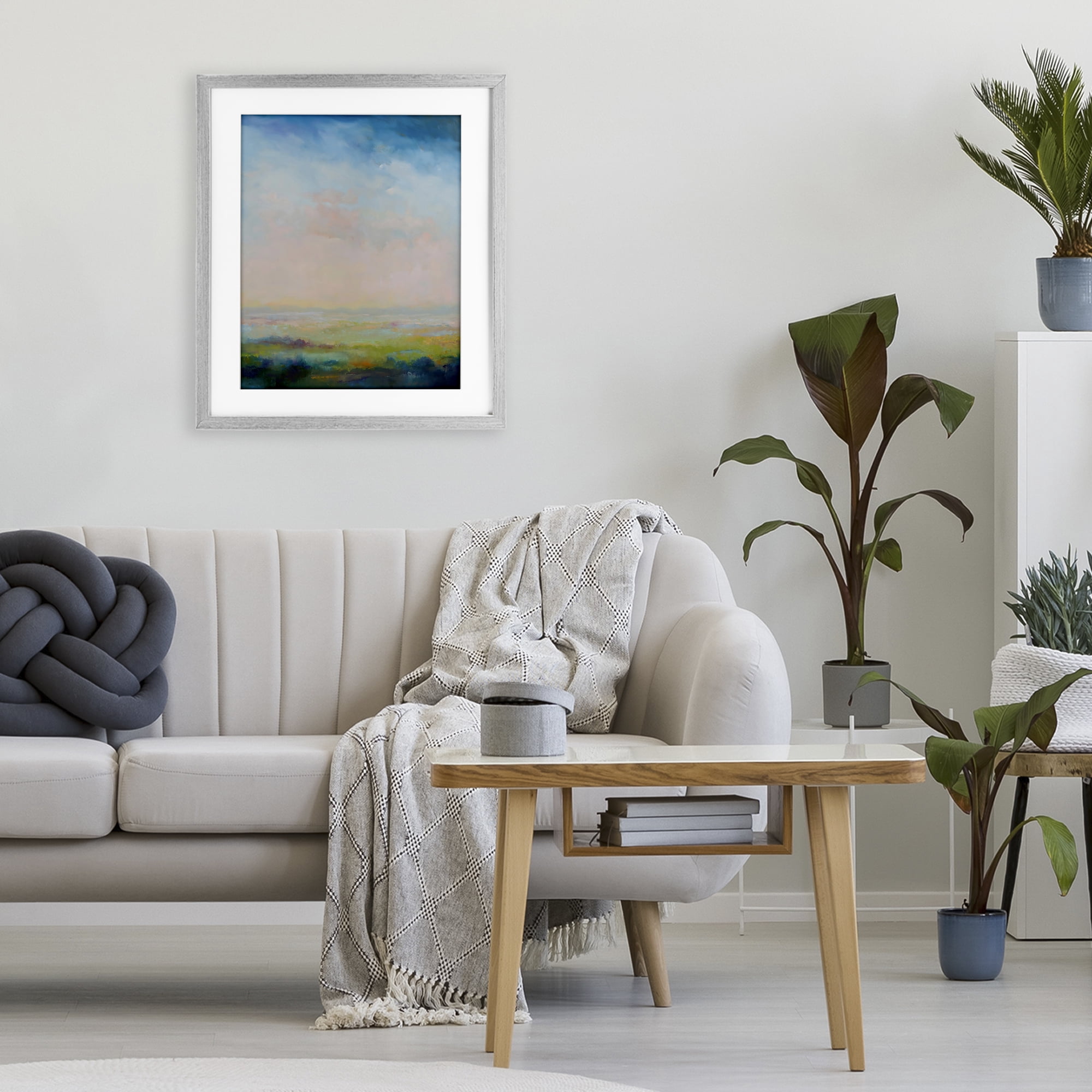 Stupell Industries Mystic Marsh Serenity Gray Framed Print Under Glass, design by William McCarthy