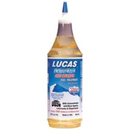 Lucas Oil 10012 Fuel Additive, Extreme Cold Weather Fuel Treatment 12 Per Case, Quart Size