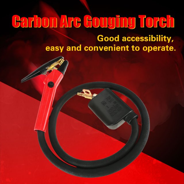600A Arcair, Carbon Arc Gouging Torch With Cables Grooves Machining Tool For Diging The Groove, Clearing Weld Defects, And Removing Weld Root