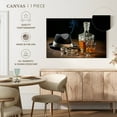 thumbnail image 5 of Elephant Stock Retro Whiskey Drink Wall Art - Horizontal Canvas Wall Art - Living Room Wall Decor - Food And Drink Canvas - Gray And Brown Decor - 45" x 30", 5 of 8
