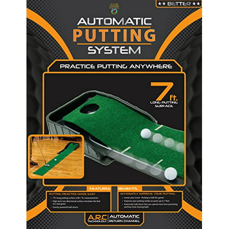 Best Golf Gift Set - Auto Putt System Great for Use at Home Office or (Golf Clash Best Clubs To Use)